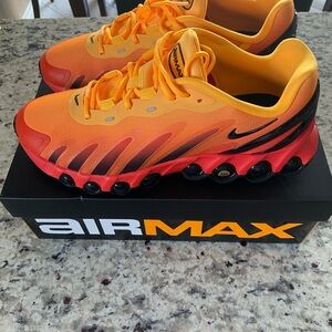 NIKE Air Max Dn8 FQ7860-800 Team Orange Laser Orange Black/Black Sz 11
